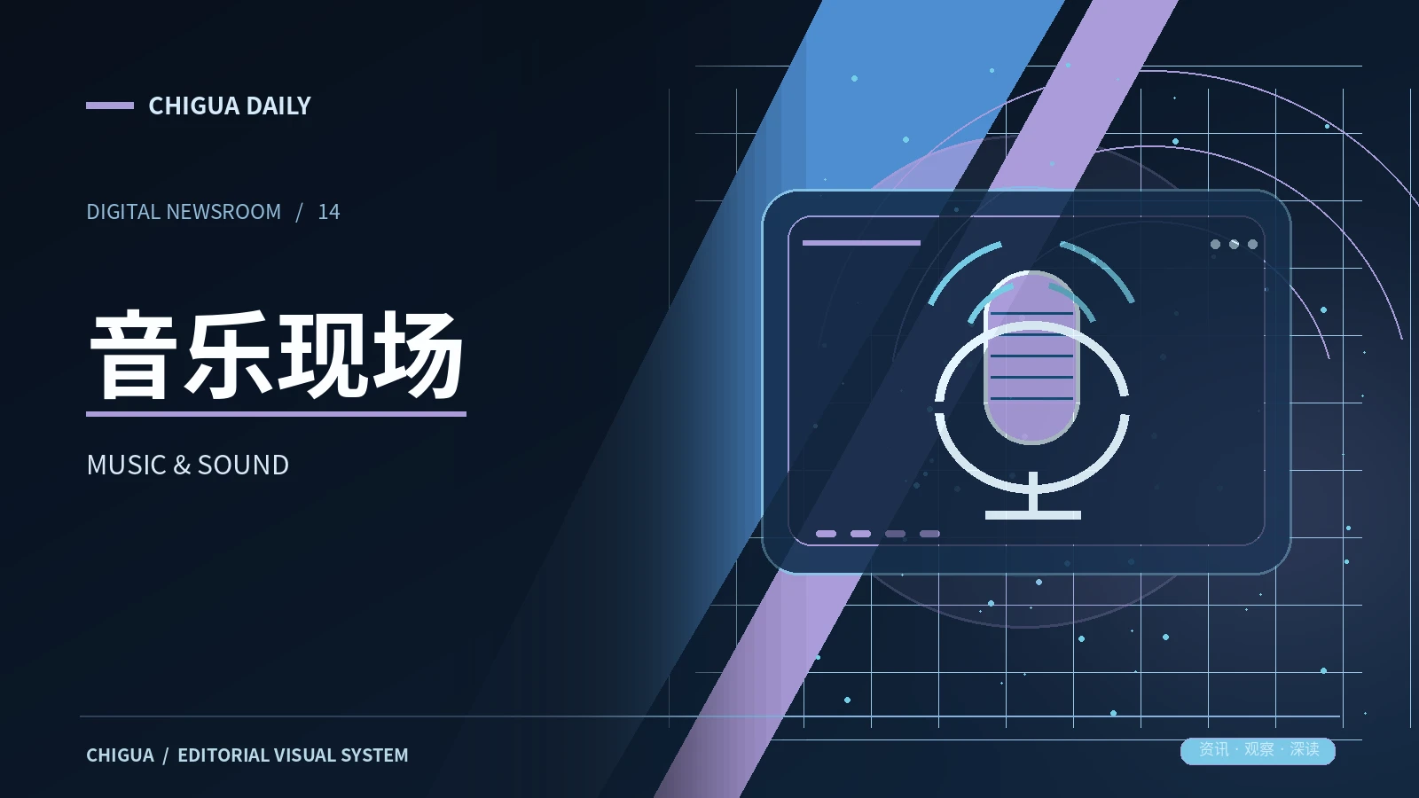 声场记录栏目视觉